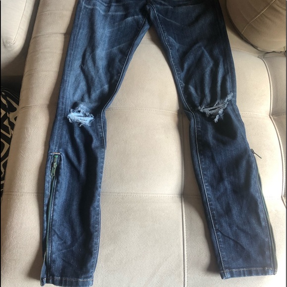Current Elliot zipper ankle jean - Picture 4 of 4